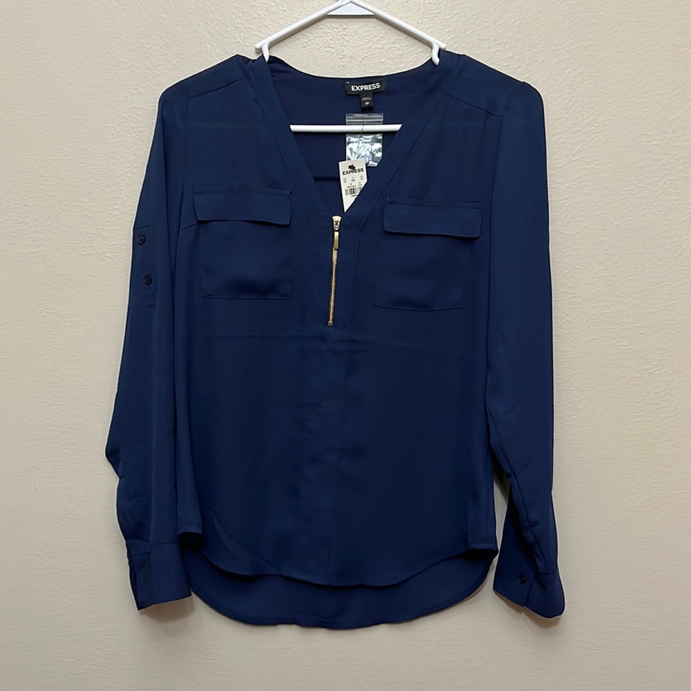 Blue Express Top